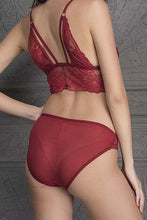 Load image into Gallery viewer, Lace Non Padded Non Wired Bralette &amp; Low-Waist Bikini
